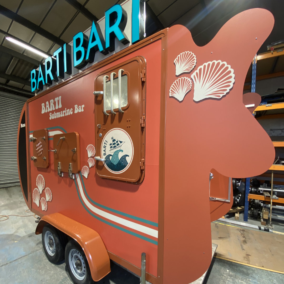 Barti Bar Custom Event Wrap