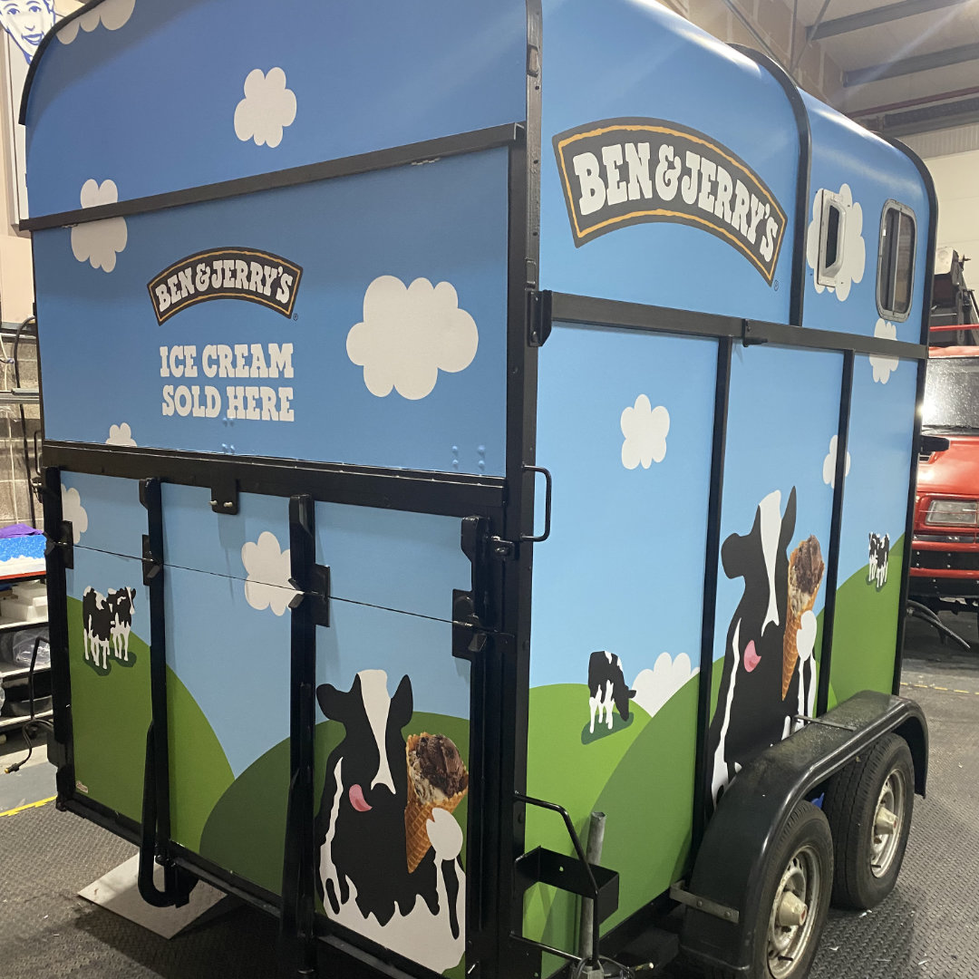 Ben and Jerry's Event Vehicle Wrap