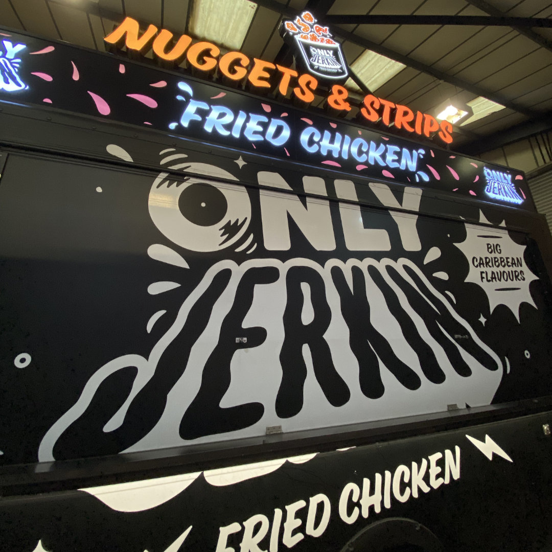 Only Jerkin Food Truck Graphics