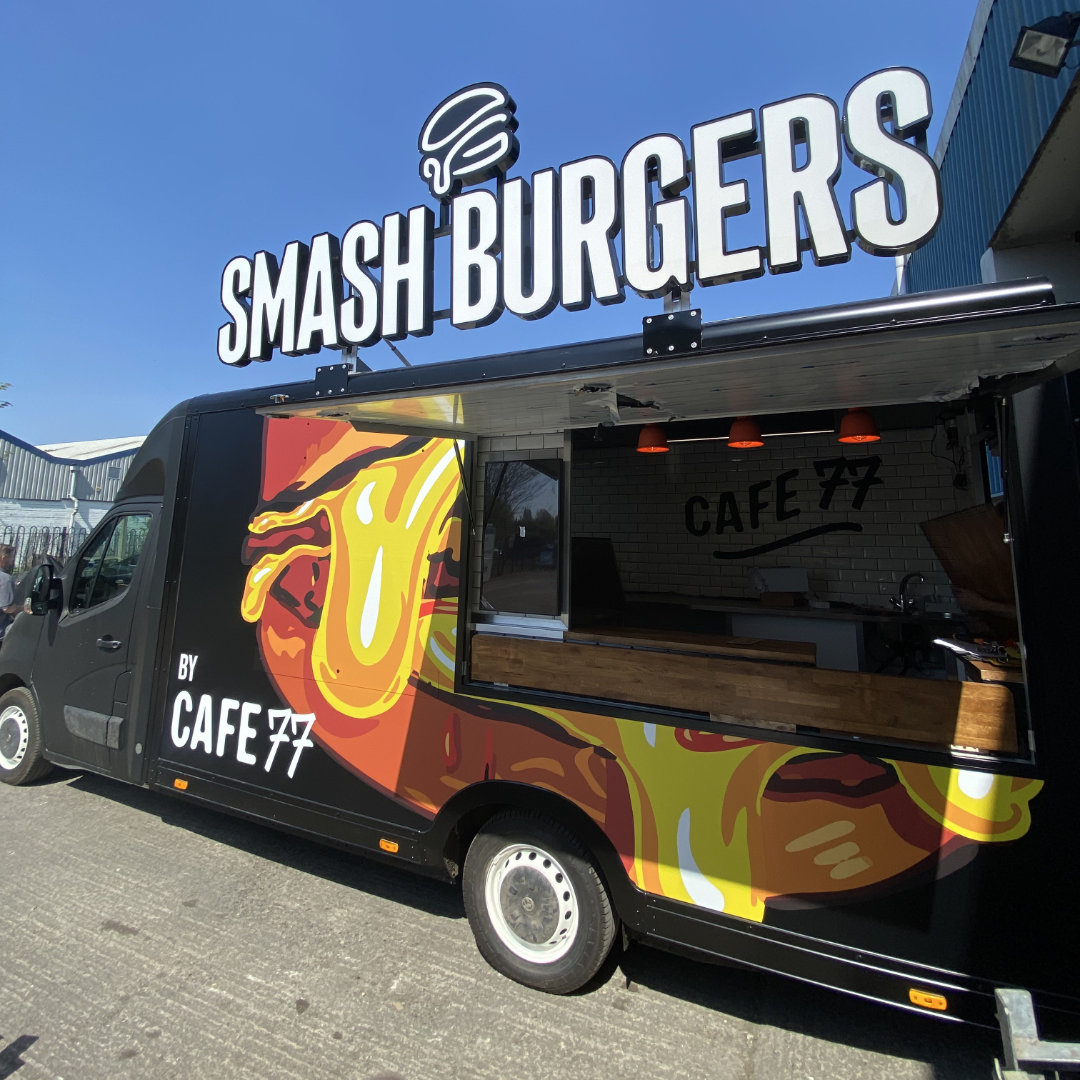 Smash Burgers Food Truck Vinyl Wrap