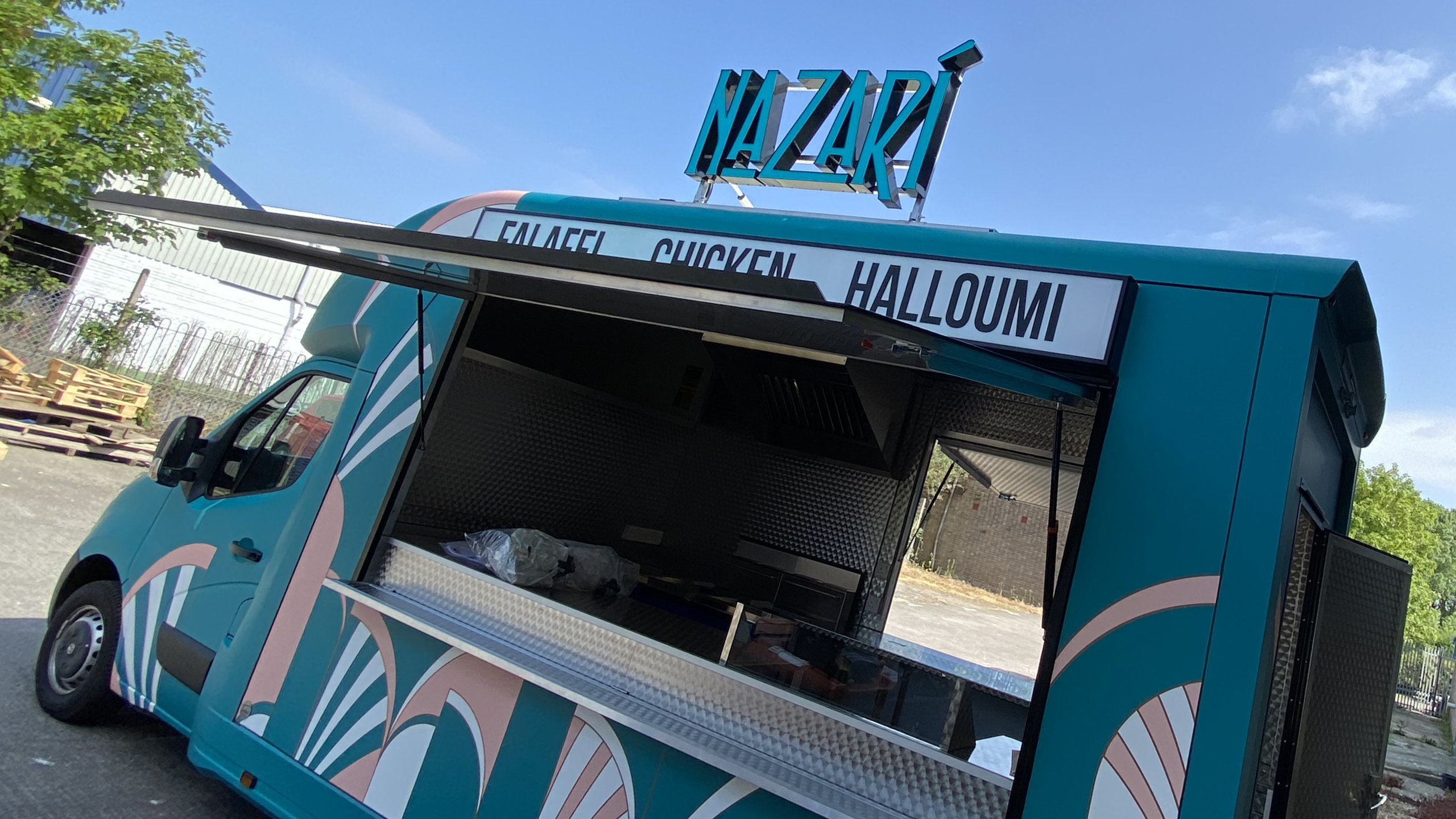 Nazari Food Truck Wrap