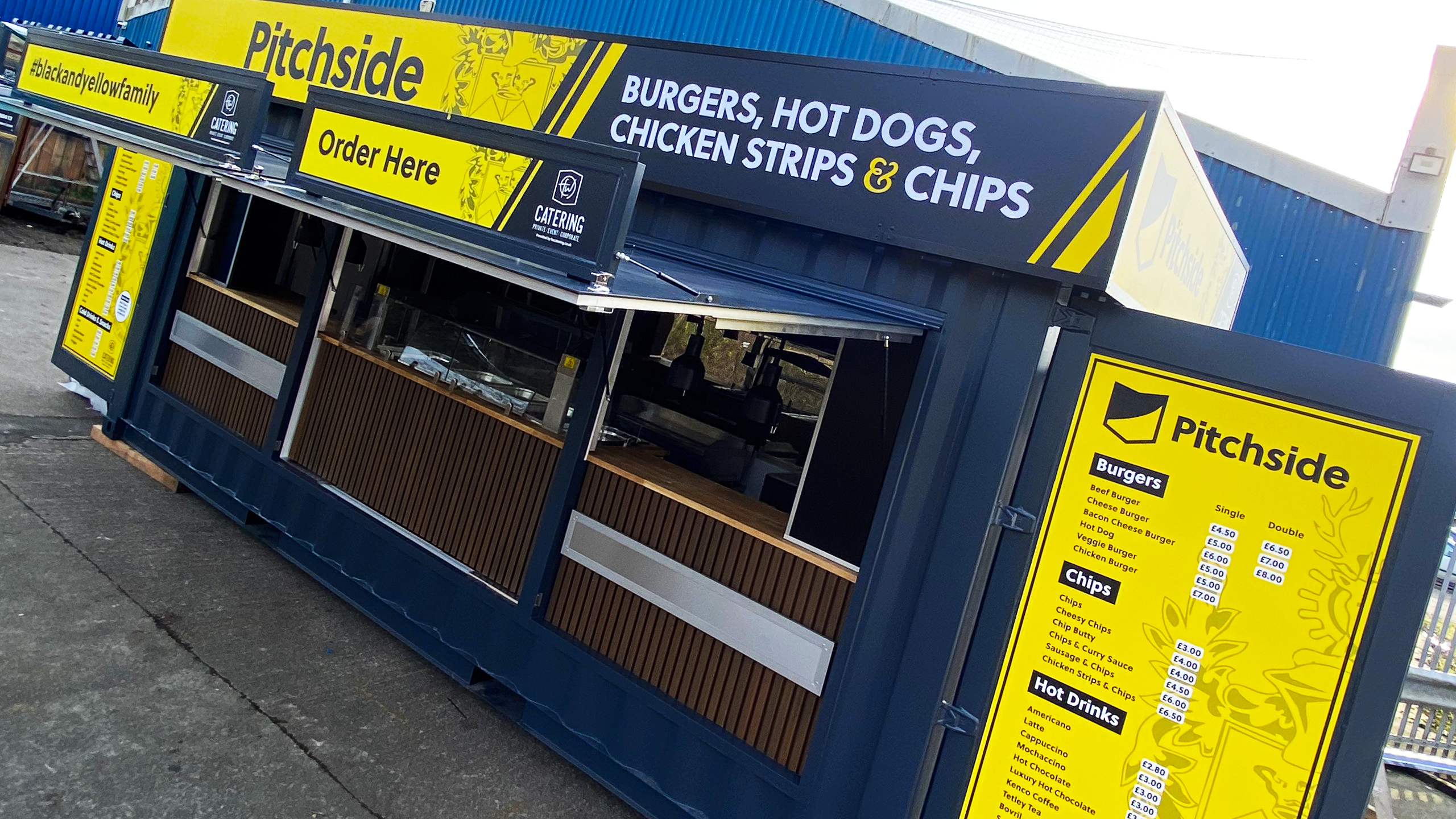 Pitchside Mobile Catering Unit
